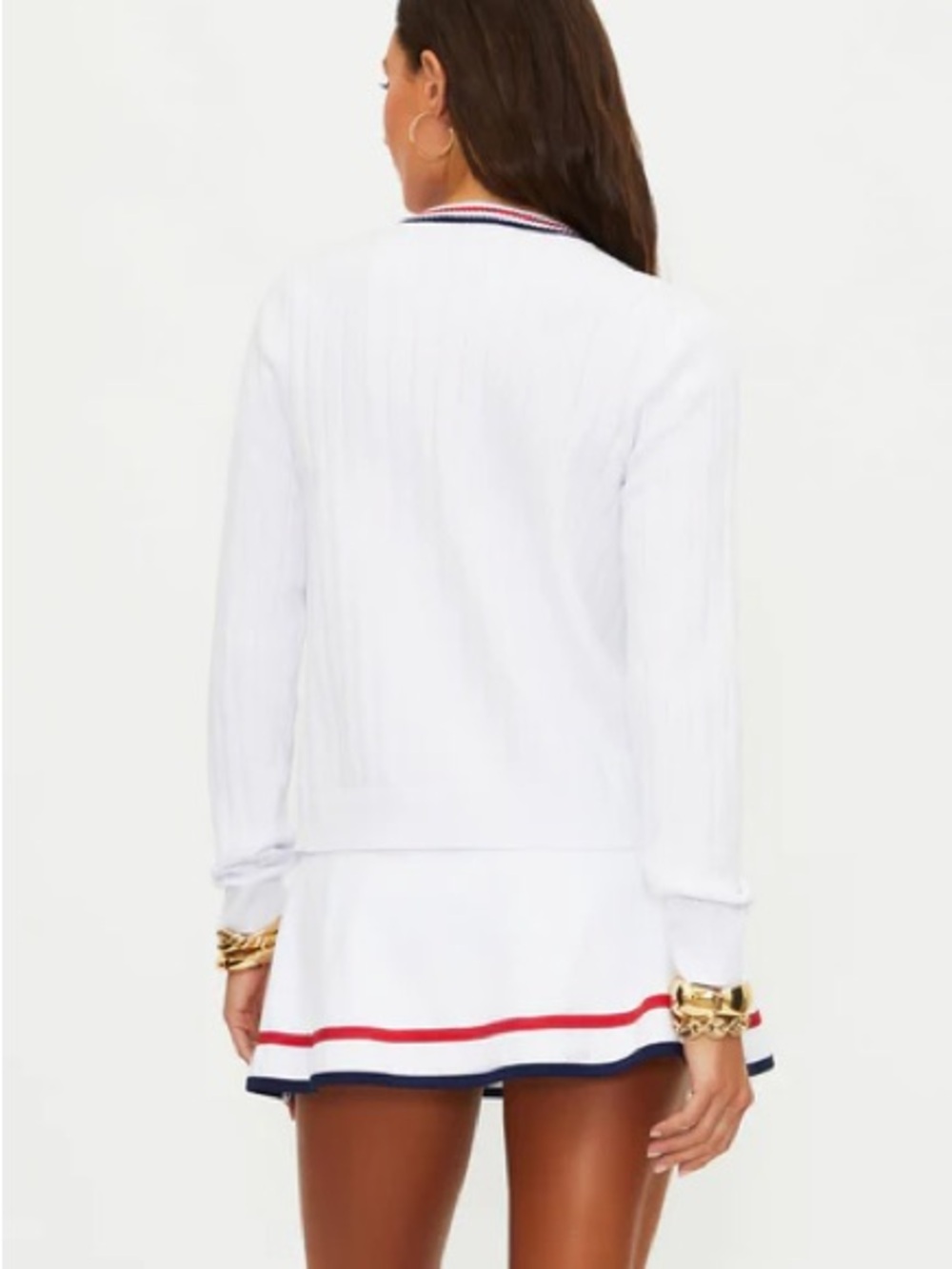 Beach Riot Ally Cardigan Heritage White - Picture 6 of 6